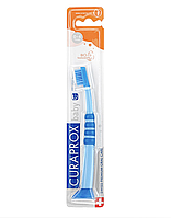 Зубна щітка дитяча Curaprox CS BABY з гумованою ручкою (0-4 РОКІВ) (Синій - Синій) Швейцарія Курапрокс