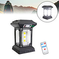 Кемпинговый фонарь на солнечной батарее Solar Powered Lamp CL-T60 туристический фонарь с пультом (NS)