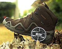 Тактические ботинки Lowa Zephyr GTX MID TF - Dark Brown