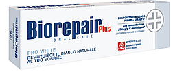 BIOREPAIR PLUS Професійна зубна паста «PRO White» 75 ml NEW! Италия