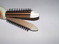 Плойка-утюжок-гофре с расческой для волос Nova NHC-8890 3в1, GS2, Хорошее качество, утюжок-расческа,