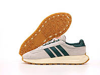 Обувь мужская Адидас Ретропи Е5. Молодежные кроссовки мужские весна бежевые Adidas Retropy E5 Beige Green