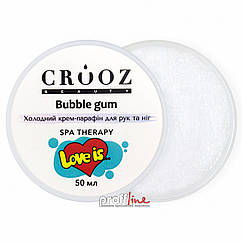 Холодний крем-парафін для рук та ніг Crooz Bubble Gum 50 мл