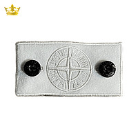 Патч - Stone Island - White Ghost + 2 пуговицы