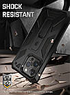 Захисний чохол 360° Poetic Spartan Matte Black для iPhone 14 Pro Max, фото 5