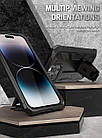 Захисний чохол 360° Poetic Spartan Matte Black для iPhone 14 Pro Max, фото 6