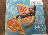 Матрац 58763sh INTEX Часточка апельсина, GS2, Гарної якості, надувний матрац незвичайний, матрац пляжний, Матрац 58763sh INTEX