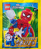 Конструктор LEGO SUPER HEROES minifigures Spider-Man paper bag/минифигурка Лего Супергерои Человек-паук