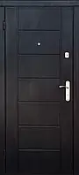 Двері Ф1 металеві 2050*960 ліві венге