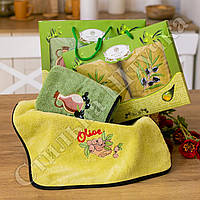 Подарочные Кухонные полотенца из микрофибры, 35х75, розничные и оптовые продажи