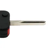 Заготівка викидного ключа MERCEDES HU64 з однією кнопкою (тонке лезо) #111.2, фото 2