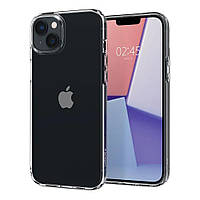 Силиконовый чехол Spigen Liquid Crystal для iPhone 14 Plus Clear