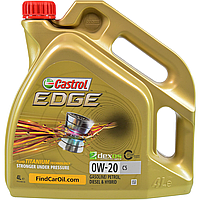 Моторное масло 0W-20 синтетика Castrol EDGE C5 (4л) Castrol 15CC95