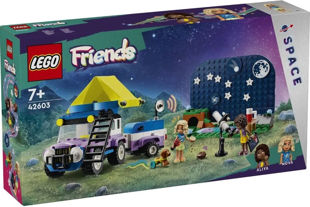 LEGO Конструктор Friends Кемпінговий автомобіль для спостереження за зірками