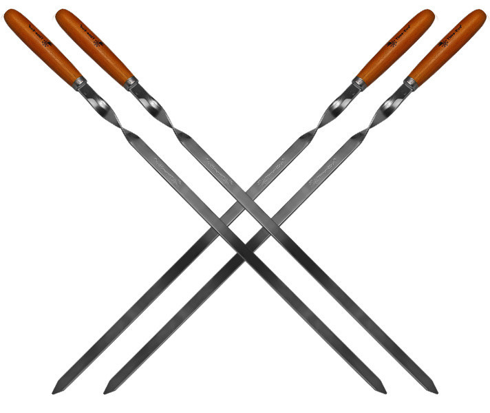 Набір шампурів 60 см, BBQ-5103, фото 1