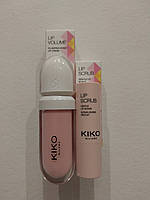 Блиск + скраб для губ Kiko Milano Perfect Lips Caring Set