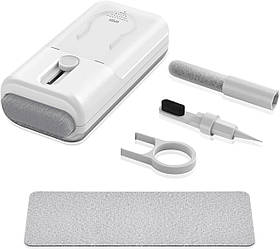Багатофункціональний набір для чищення гаджетів 6in1, White / Gray (2001000807529)