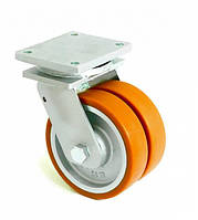 Сдвоеное большегрузное колесо KAMA из полиуритана 150 мм (4602-DSTR-150-B)