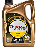 Моторное масло Total Quartz 9000 5W-40 5 л, (103674)