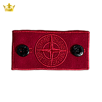 Патч - Stone Island - Red Ghost + 2 пуговицы