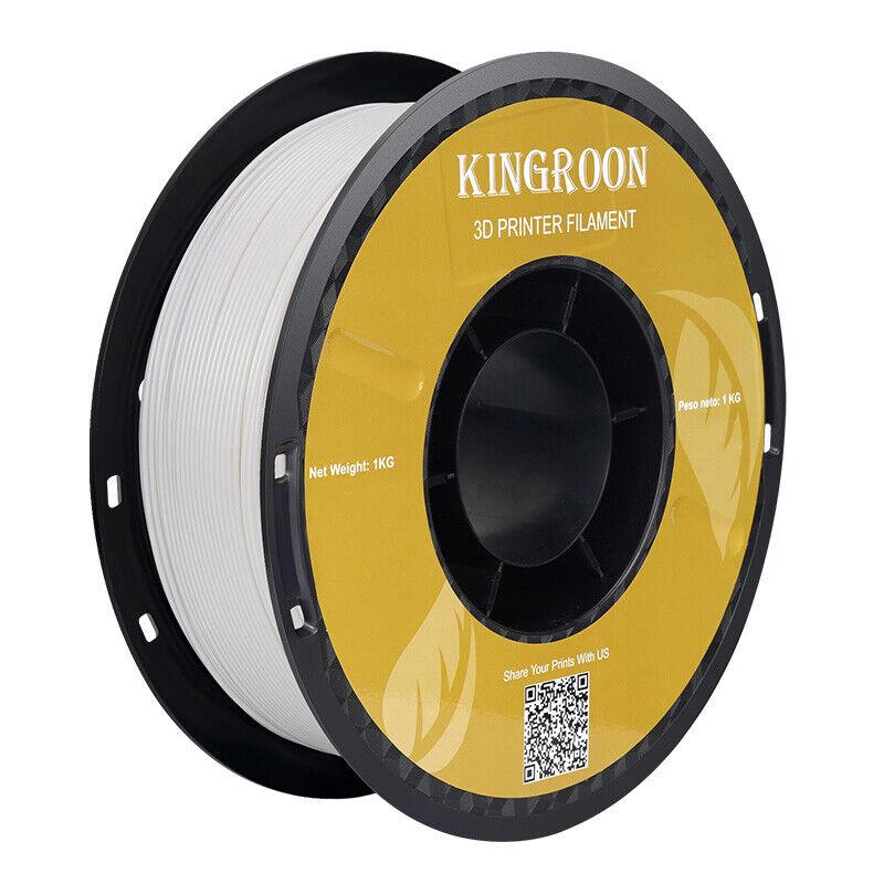 PLA-пластик Kingroon Filament для 3D принтера 1.75 мм 1 кг білий в наявності, фото 1