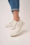 Кросівки жіночі демисезонні Lonza білі на флісі, фото 6