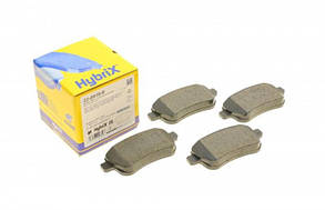 Гальмівні колодки задні Renault Fluence Metelli 22-0818-0