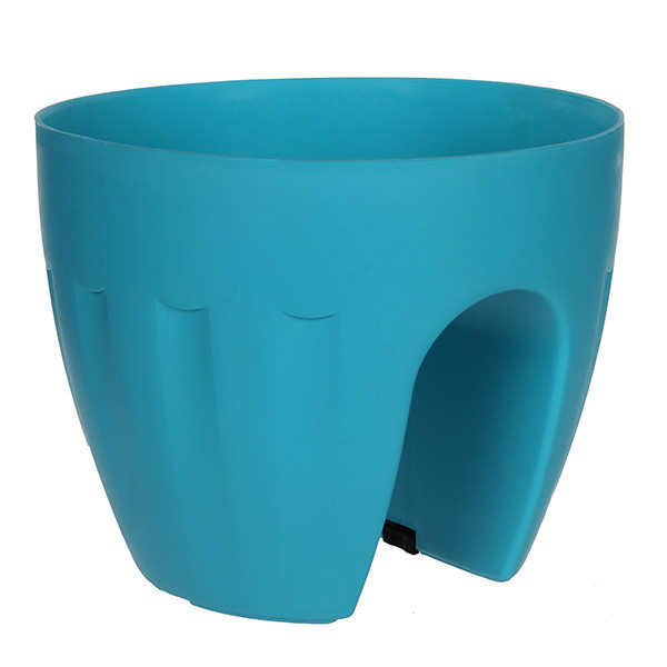 Горщик для квітів Mica Decorations Elba 4,2 л, бірюза, фото 1