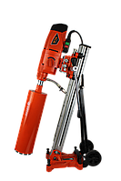 GTM Бурильна установка DK-250/2 4,8 кВт 500об/хв зі стійкою та нахилом 45°, фото 2