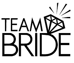 Наліпка на кулю 18" - Team Bride