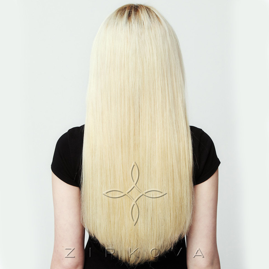 Натуральные Славянские Волосы на Капсулах 50 см 100 грамм, Блонд №613 - фото 7 - id-p157799805