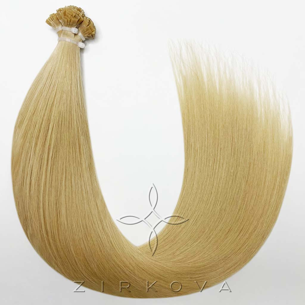 Натуральные Славянские Волосы на Капсулах 50 см 100 грамм, Блонд №613 - фото 4 - id-p157799805