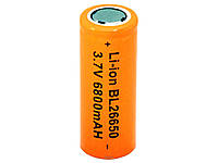 Аккумулятор RAKIETA 26650 6800 mAh Li-ion 3.7V с защитой батарейка батарея для фонариков фонарей и т.п Польша!