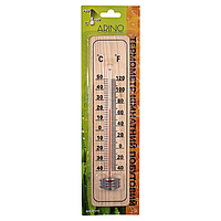 Термометр дерев'яний кімнаний Arino побутовий, -40 +50 ℃