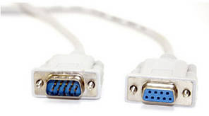 Модемний кабель мама-папа RS232 DB9 COM 1,5 м