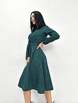 Вельветова сукня міді "Ofelia"| Батал, фото 2