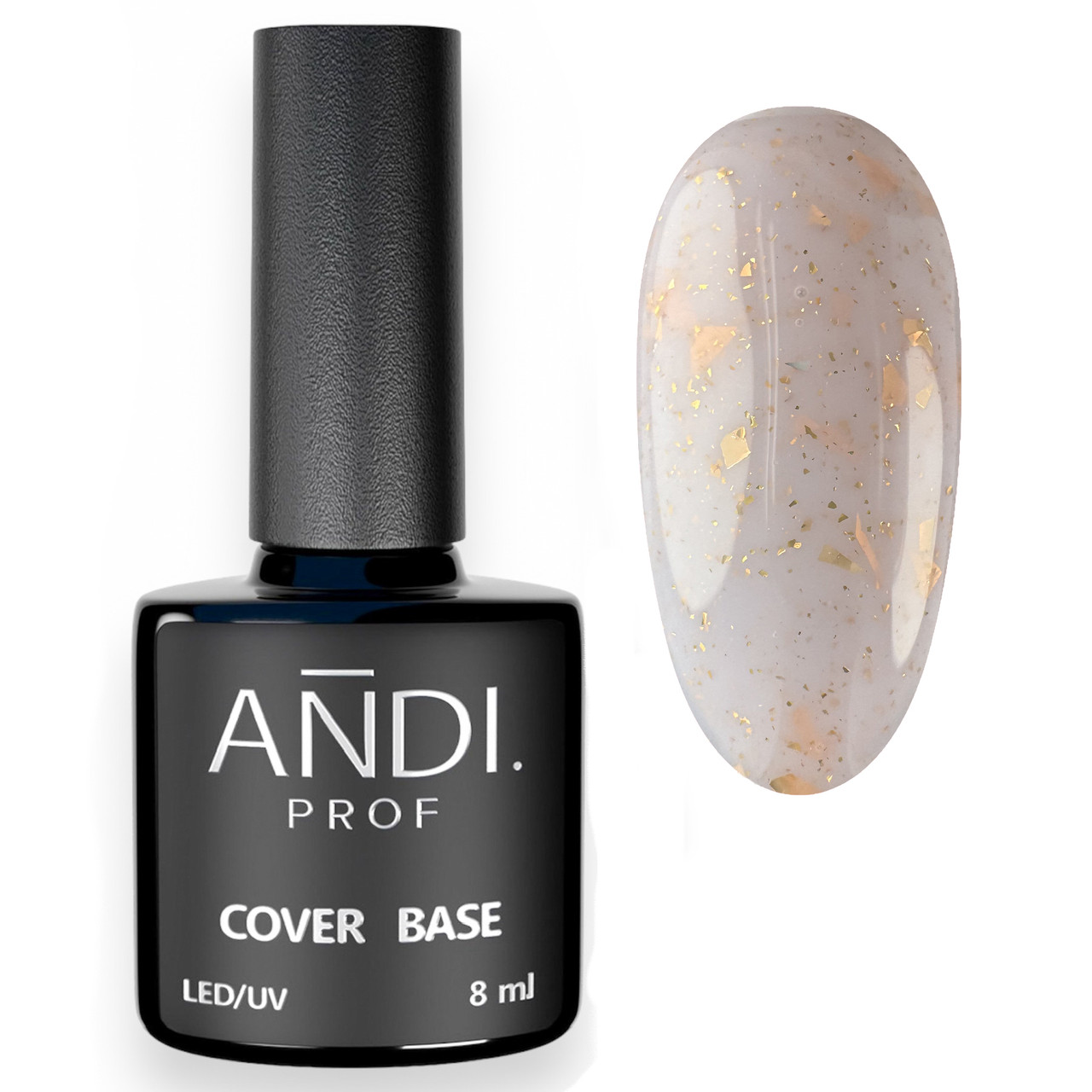 База камуфлююча із поталлю Base Potal №07 cold pink   "ANDI PROF"