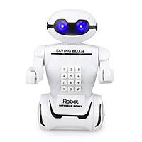 Електронна дитяча скарбничка - сейф з кодовим замком та купюроприймачем Робот Robot Bodyguard та SE-460 лампа 2в1