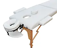 Массажный стол раскладной ZENET ZET-1042 WHITE : размер L ( 195*70*61)6