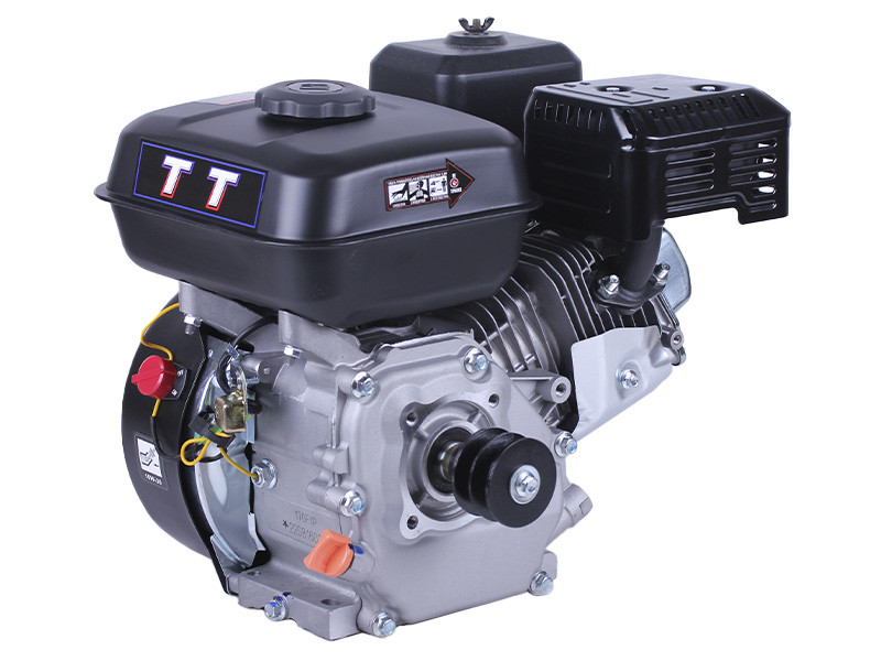 Двигун 170F — бензин (під шпанку діаметр 20 мм + шків) (7 к. с.) TT