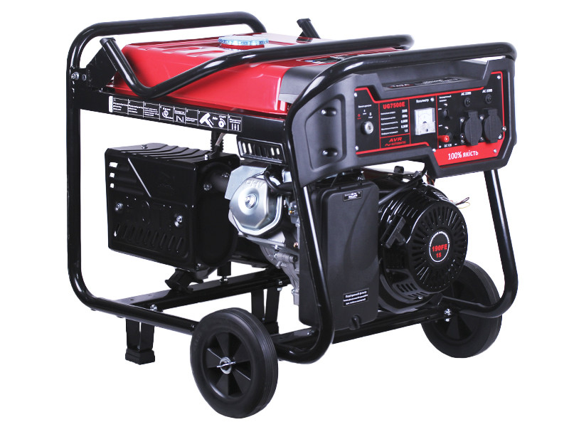 Генератор бензин UG7500 (6KW) з електростартером TATA, фото 1