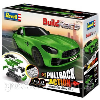 Збірна модель Revell Mercedes-AMG GT R, Green Car рівень 1, 1:43 (RVL-23153)