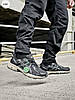 Чоловічі кросівки Asics Gel Venture 6 Green Black Khaki Асікс Гель Вентуре 6 чорні хакі шкіра сітка, фото 11