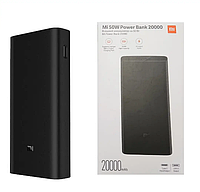 Power Bank Xiaomi 50W 20000Mah потужний повербанк із швидкою зарядкою для ноутбука, планшета