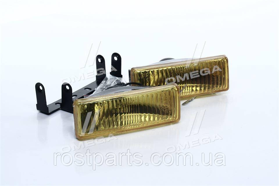 Фари додаткові жовті, H3/12V/55W,128*45mm