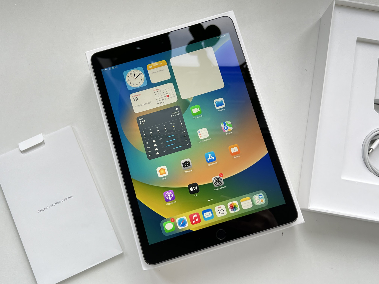 Apple iPad 10.2 2021 (9-Gen) 64Gb Space Gray A2603 Wi-Fi + LTE Оригінал! ​
