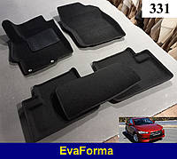 3D коврики EvaForma на Mitsubishi Lancer X (10), Evo X, Sb '07-18, ворсовые коврики