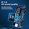 Блютуз для телефона в машину Bluetooth AUX адаптер автомобільний аудіоресивер Hoco E73Pro, фото 4
