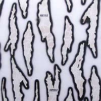 Кайдекс 2мм Frosted Glass Riptile Ice Age (прозрачный) 300х150мм