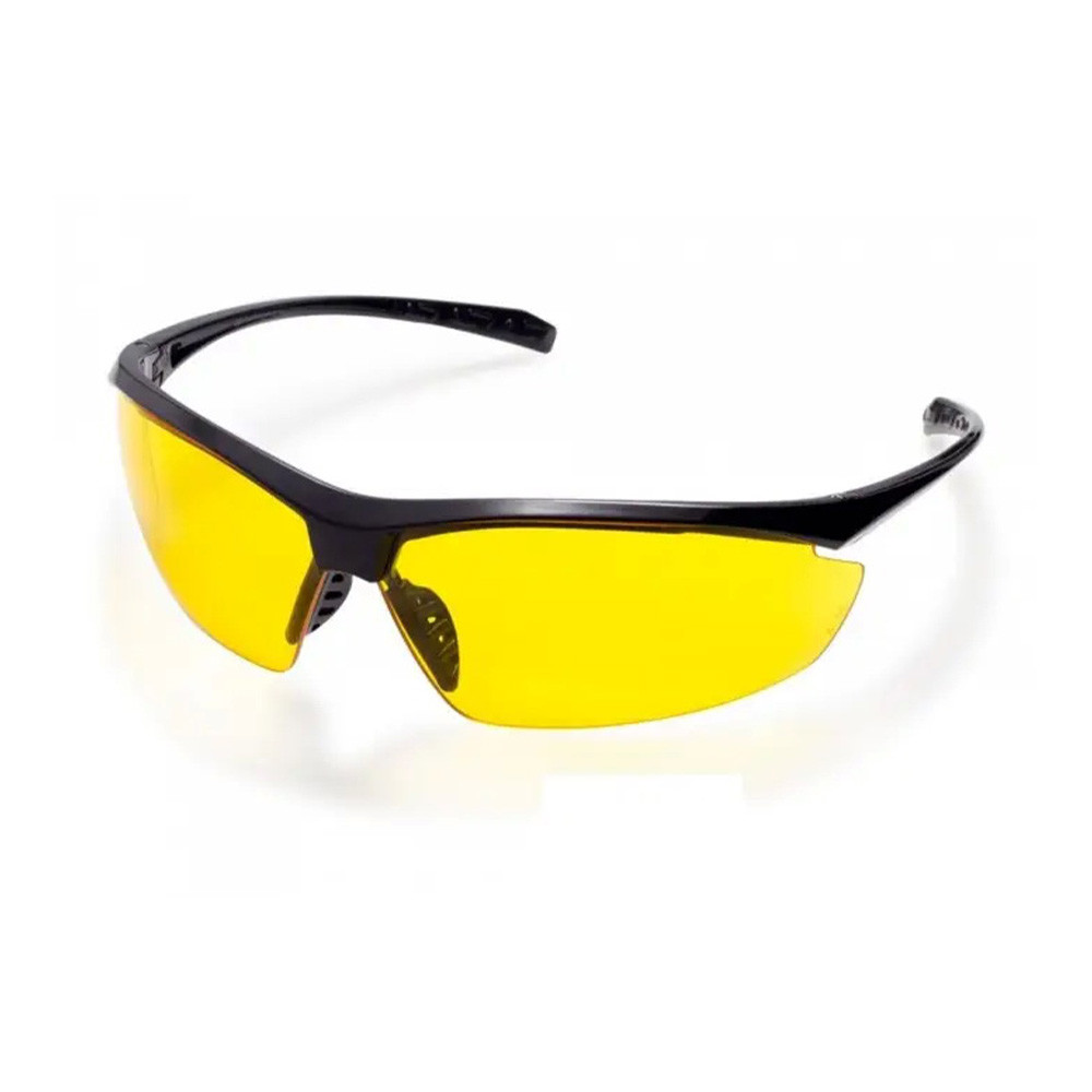 Окуляри захисні відкриті Global Vision Lieutenant (clear) жовті